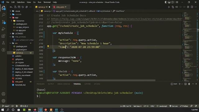 Schedule your BTP Job programmatically смотреть онлайн