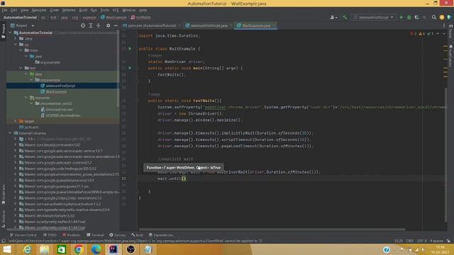 Selenium 4 Tutorial: waits смотреть онлайн