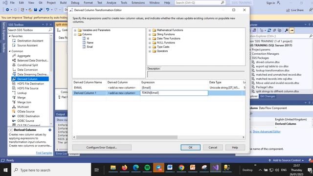 HOW TO SPLIT ONE COLUMN (STRING) INTO DIFFERENT COLUMN IN SSIS በአማርኛ смотреть онлайн