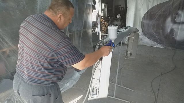 Покраска заднего бампера на Мерседес смотреть онлайн