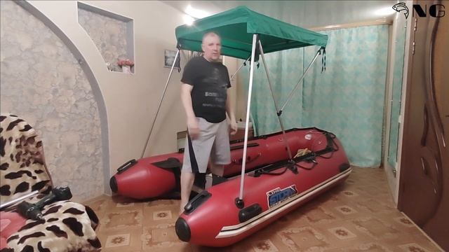 Своими руками. Тент на лодку пвх. смотреть онлайн