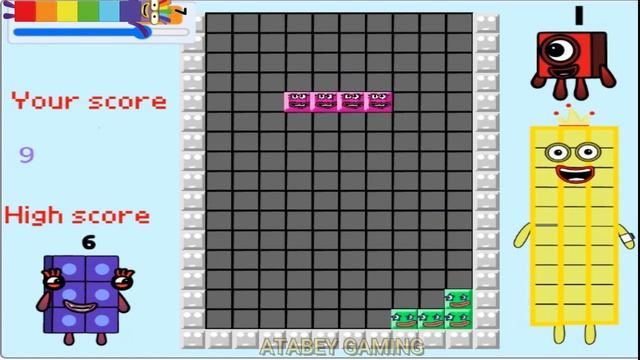 Tetris With Numberblocks Shapes V4 Tetris 2021