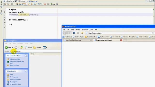 052 PHP from scratch (A-Z) English cookies sessions pt4 смотреть онлайн
