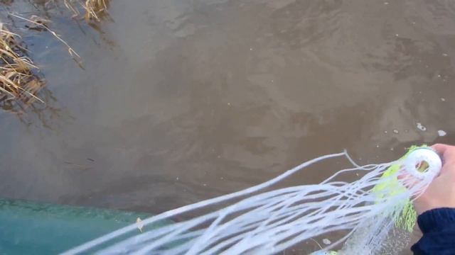 Первый опыт заброса кастинговой сети. Накидка или парашют. Октябрь смотреть онлайн