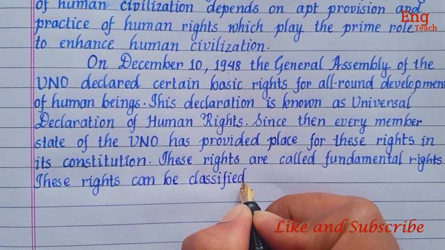 Essay on "Human Rights" | essay writing | English essay | English writing | writing | Eng Teach смотреть онлайн