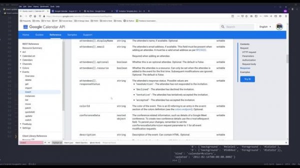 Google Calendar API in Python | Add, Update, Delete Events