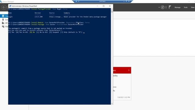 IMPLEMENTACION DE UN CONTENEDOR CON DOCKER EN WINDOWS SERVER 2019 смотреть онлайн