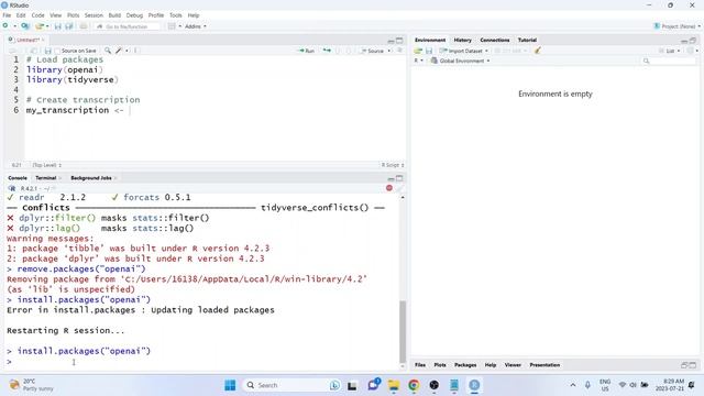 How to create transcriptions (convert speech to text) using OpenAI's Whisper model in R смотреть онлайн