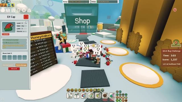 #14 Прохожу Beesmas 2022 ▶ Bee Swarm Simulator смотреть онлайн