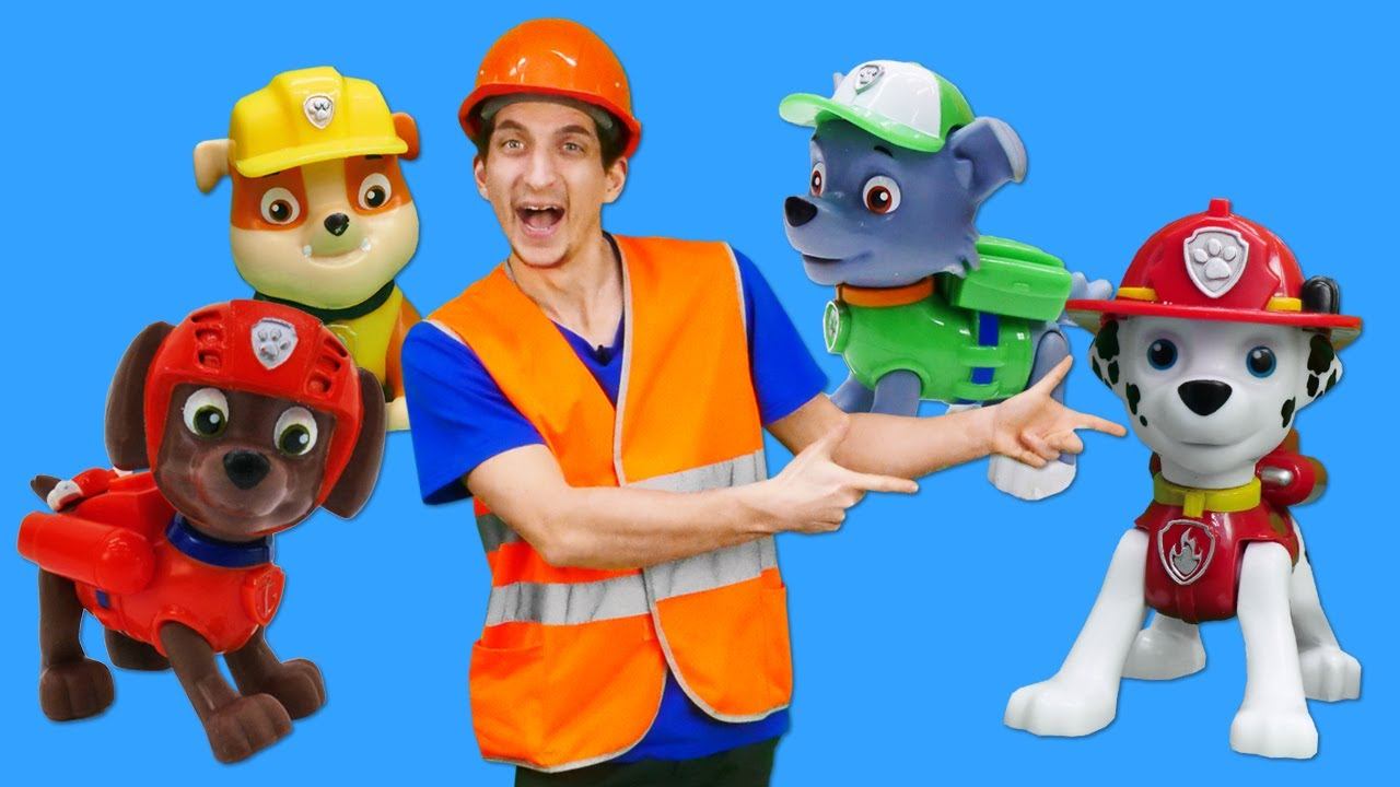 Щенячий Патруль и Мастер Тук-Тук: про шторм, пляжные гонки и ферму! Сборник видео про игрушки смотреть онлайн