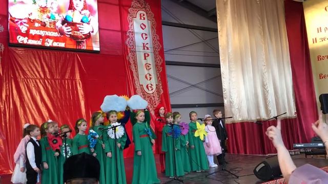 Чудесная песенка - Праздник Пасхи исп.Хор «Свечечки»