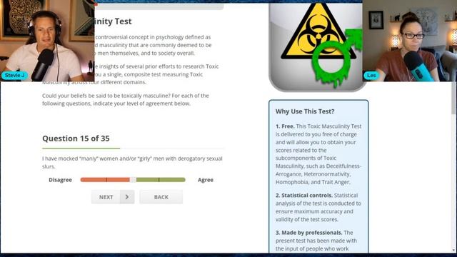 Taking an Actual "TOXIC Masculinity" Test! смотреть онлайн