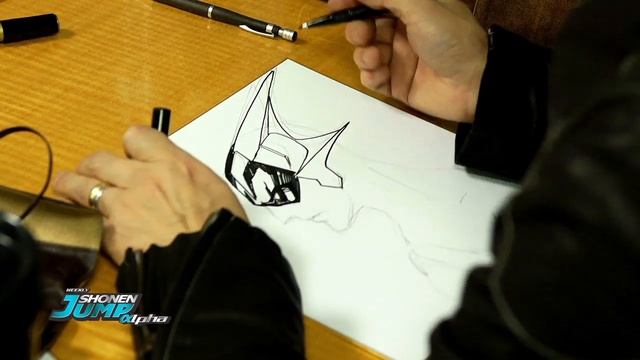 Official Masakazu Katsura Sketch Video by SHONEN JUMP Alpha смотреть онлайн