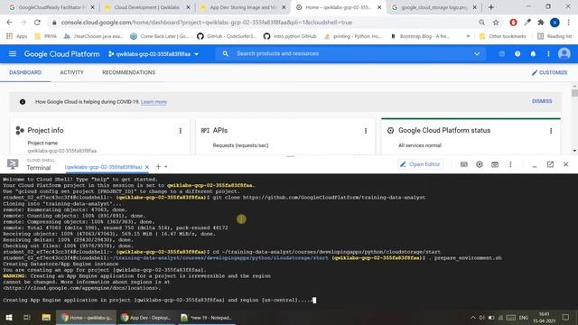 App Dev: Storing Image and Video Files in Cloud Storage - Python [GSP185] смотреть онлайн