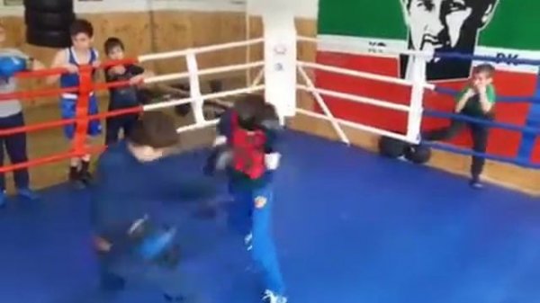 Спарринг Байсултанов Ахмад Хебилов Мансур