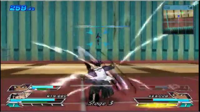 Bleach Versus Crusade - Kenpachi vs Byakuya смотреть онлайн