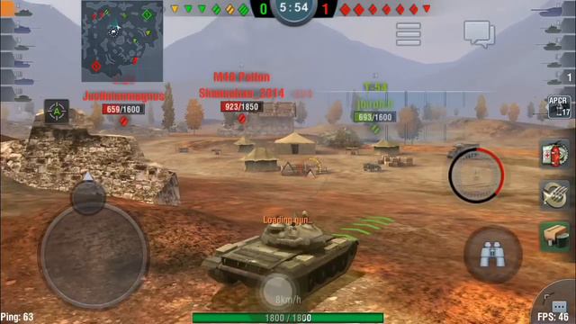 T62a gameplay- world if tanks blitz смотреть онлайн