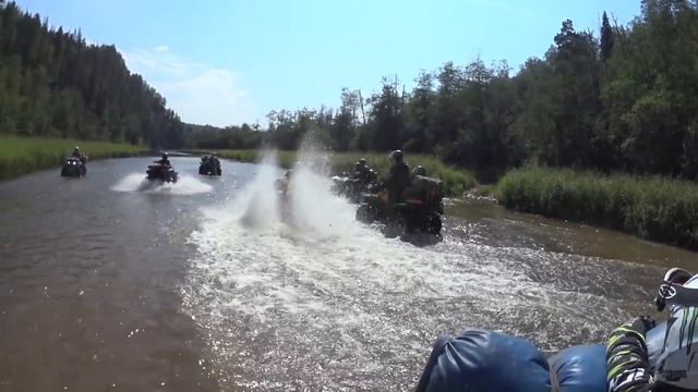 BRP Renegade улетел в овраг! Квадро поход на Мамбет. смотреть онлайн