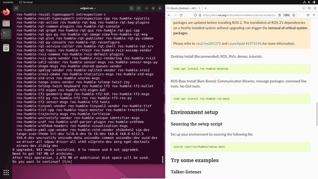 ROS2 - Install ROS2 Humble on Ubuntu 22.04 смотреть онлайн