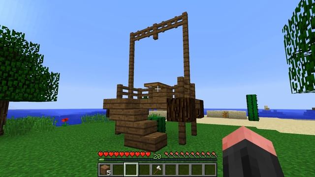 ✔ Minecraft: How to make a Working Gallows смотреть онлайн