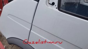 Пластиковые крылья на Газель