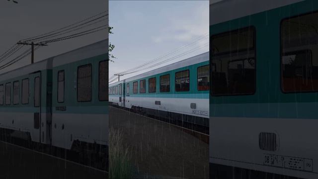 TSW4, «Дизель-поезд DB BR 628.2 отправляется со станции Глауберг» смотреть онлайн