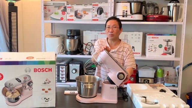 MÁY ĐÁNH BỘT BOSCH MUM9A66N00 công suất mạnh 1600W hệ thống trộn bột 3D rất đều và mịn ?? смотреть онлайн