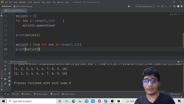 List Comprehensions In Python || Grow With Me смотреть онлайн