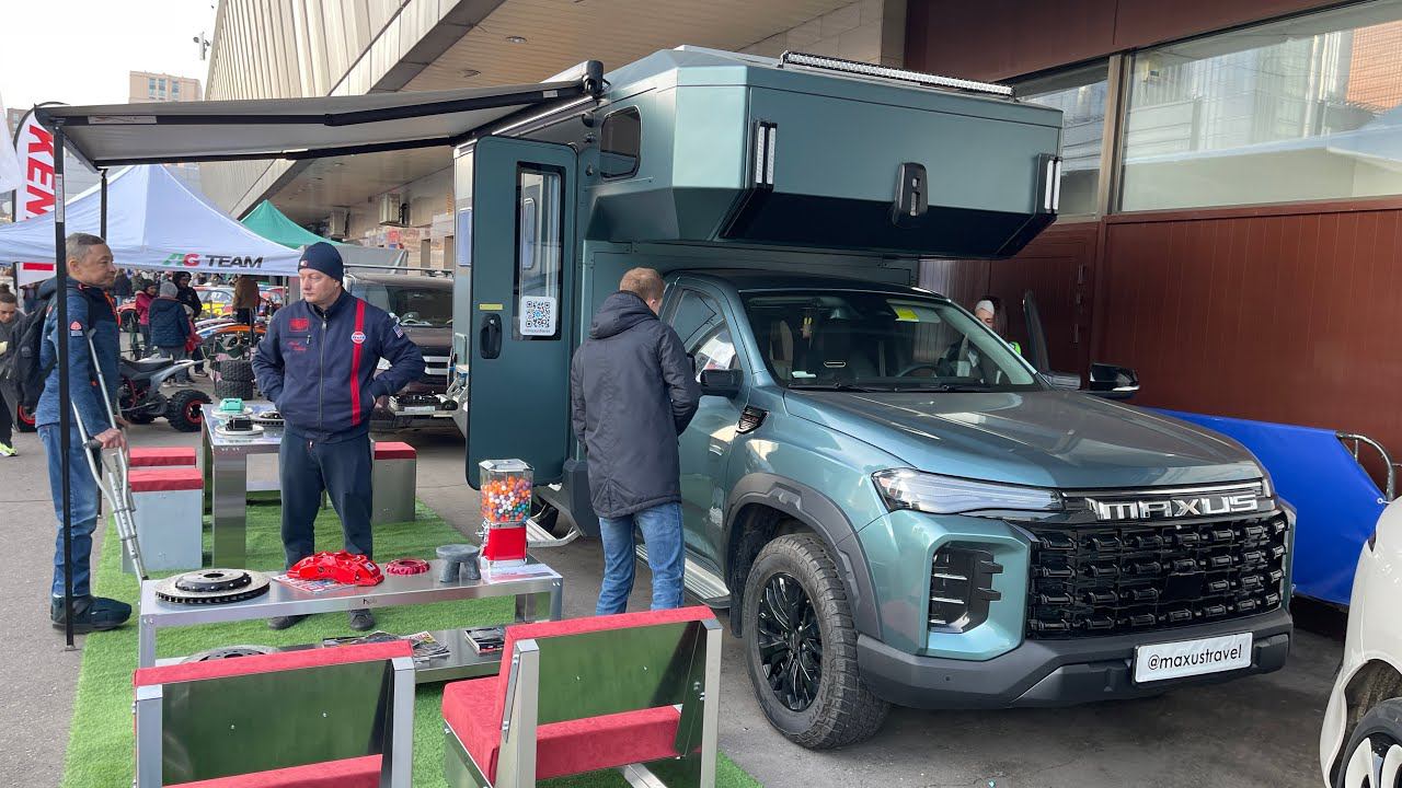Maxus T90 Explorer китайский автодом по цене однушки в Москве смотреть онлайн