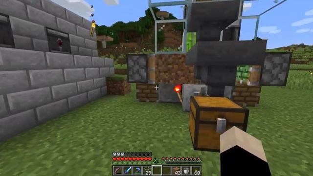 Easy Zero-Tick Sugarcane Farm!! - Ep46 - Minecraft: Noob Survival (Vanilla 1.14.4) смотреть онлайн