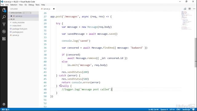 29 Node Tutorial :- Finally смотреть онлайн