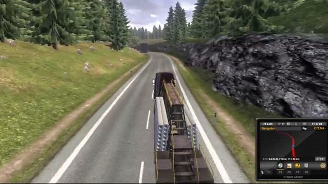 Euro Truck Simulator 2 on Acer Aspire v3-571G, i5-3230M, GT730M смотреть онлайн