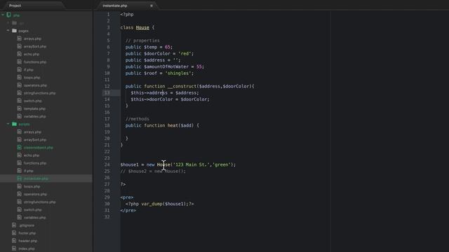 PHP 101 - OOP Instantiation смотреть онлайн