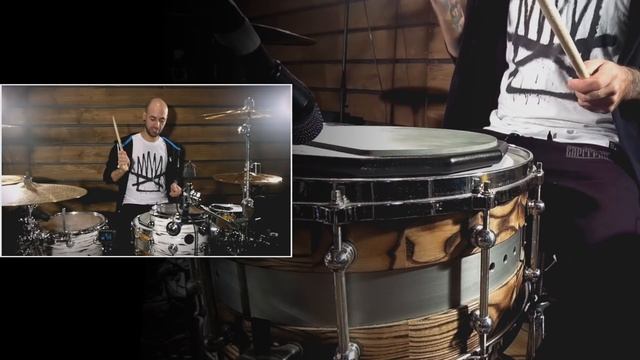 Уроки на барабанах. Москва. Как правильно играть двойки? смотреть онлайн
