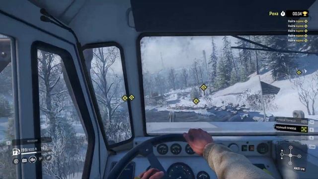 SnowRunner 071 Прохождение Состязания (миссии на время) Всё золото. смотреть онлайн