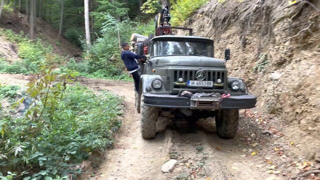 Zil 131 OM366 kran 6x6 engin12 167b смотреть онлайн