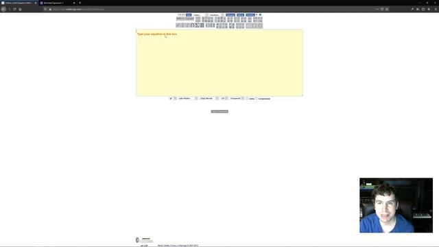 LateX Equation Editor смотреть онлайн