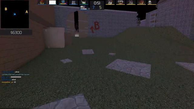 Баг на бессмертие в Counter Blox Remastered (CB:R) смотреть онлайн