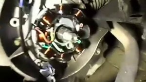 Ремонт генератора на скутере.