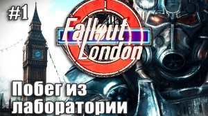 FALLOUT LONDON☢️ Прохождение на русском ⫽ Побег из лаборатории #1