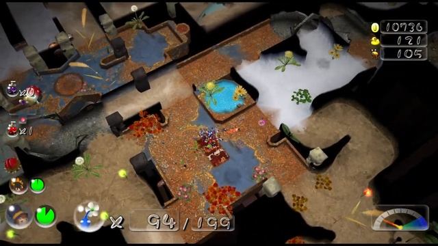 Pikmin 2: Colossal Caverns Full Playthrough смотреть онлайн