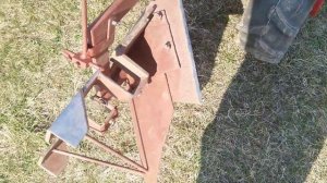 Самодельный оборотный плуг для мотоблока МТЗ.