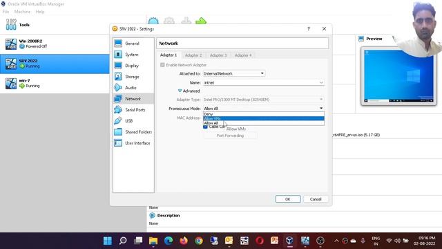NETWORK SETTING ON ORACLE VM VIRTUAL BOX ADAPTER VM VIRTUAL BOX ||RAVINDRA KASANA||