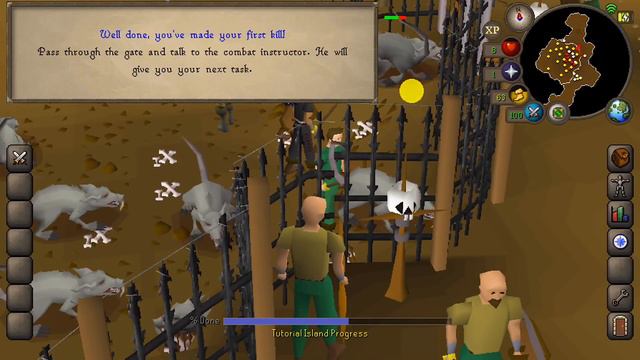 Old School RuneScape - Gameplay Walkthrough Part 1 - Tutorial Island (iOS, Android) смотреть онлайн