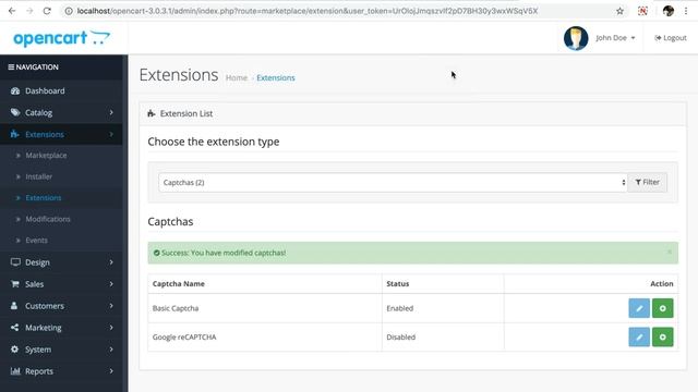 OpenCart 2.x / 3.x How To Manage (Install / Uninstall / Enable / Disable) Captcha/ reCAPTCHA смотреть онлайн
