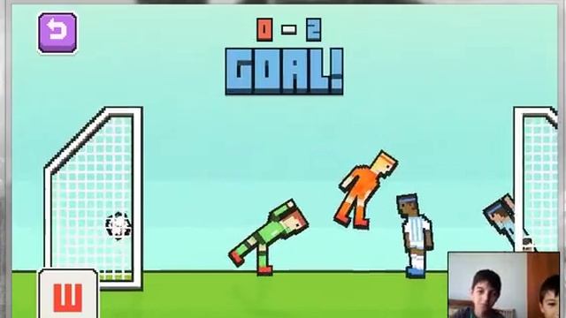 забиваем голы в SOCCER PHYSICS смотреть онлайн