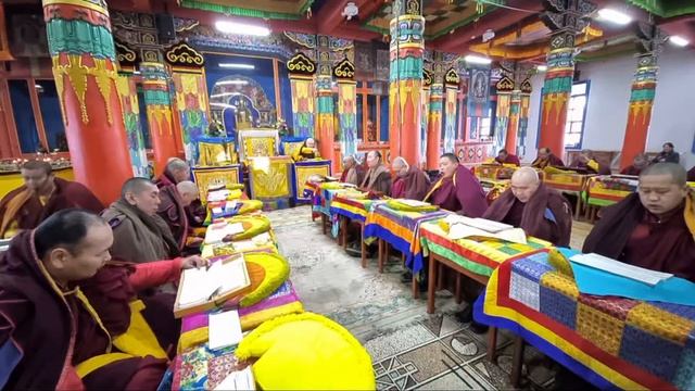 САНЖАДАЙ ХУРАЛ.утренний молебен. 05.11.2023.начало 08.00 резервная камера