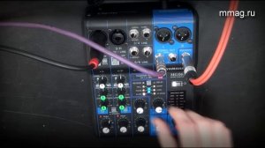 mmag.ru: Yamaha MG06X - микшер с примером звучания секции эффектов