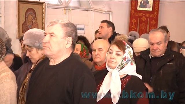 Репортаж о празднике Крещения в Кричеве смотреть онлайн
