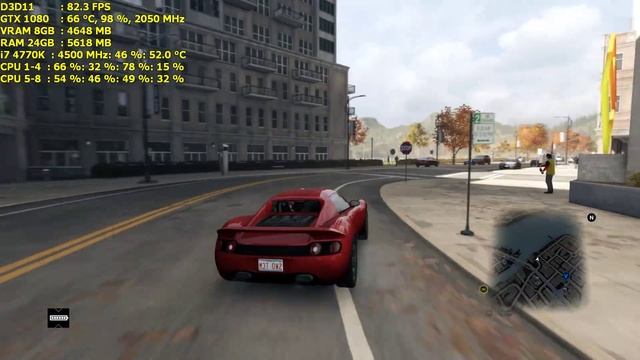 Watch Dogs PC / 1920x1080 8xMSAA / i7 4770K GTX 1080 Founders Edition смотреть онлайн